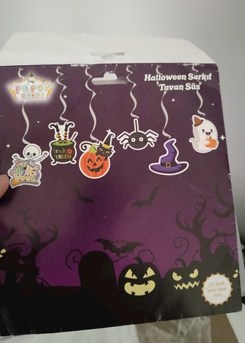 Halloween doğum günü süsleri - Görsel 5