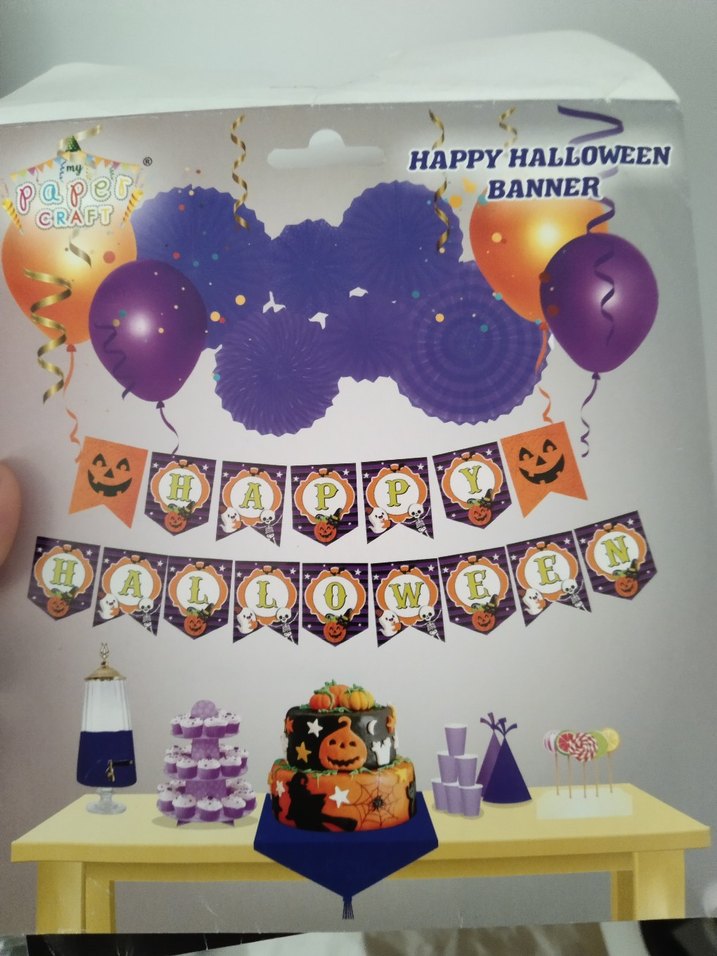 Halloween doğum günü süsleri - Görsel 4