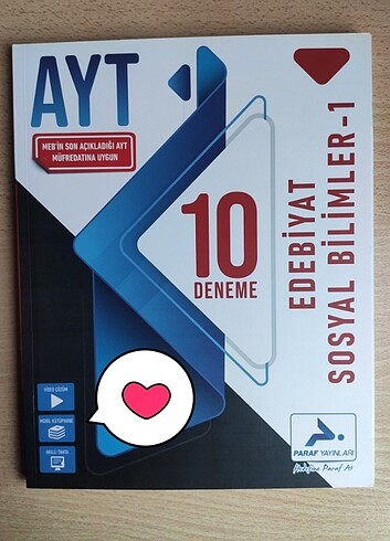 AYT EDEBİYAT&SOSYAL BİL.DENEMELERİ//PARAF
