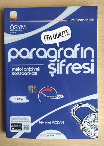 Paragrafın Şifresi PARAGRAF Soru Bankası 1. Kitap