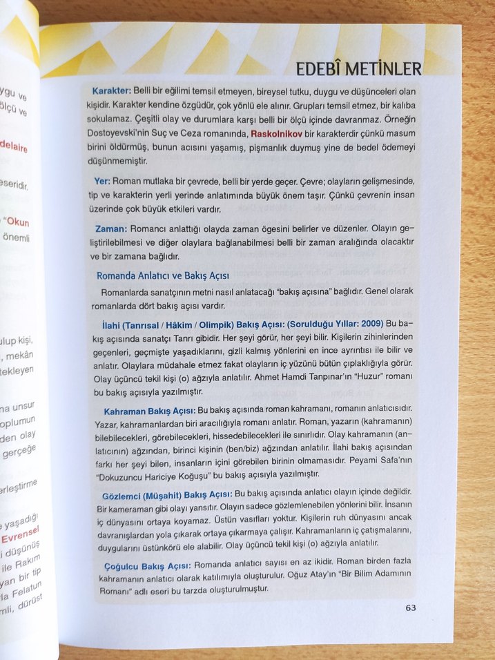 Üniversiteye Hazırlık Edebiyat Dünyası Kitabı - Görsel 2