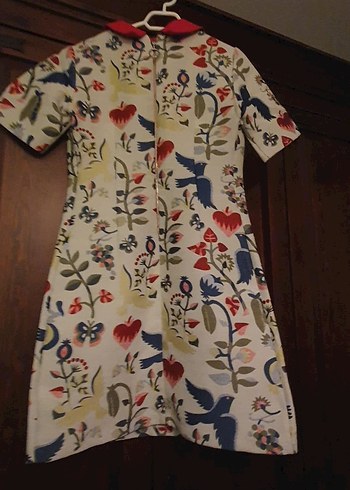 Adil Işık XS beden desenli elbise - Görsel 2