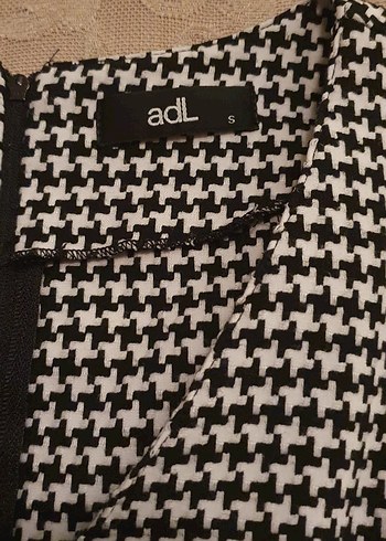 ADL marka S beden kazayağı desen elbise - Görsel 2