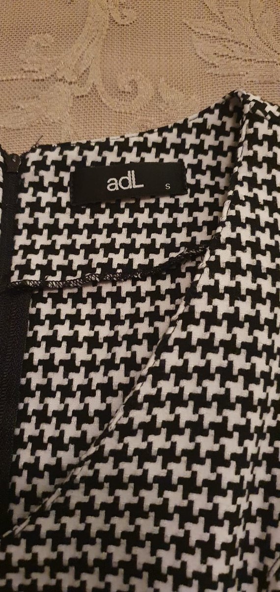 ADL marka S beden kazayağı desen elbise - Görsel 2