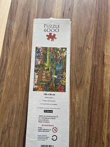  Puzzle 6000 Parça