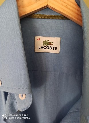 Lacoste Lacoste mavi gömlek