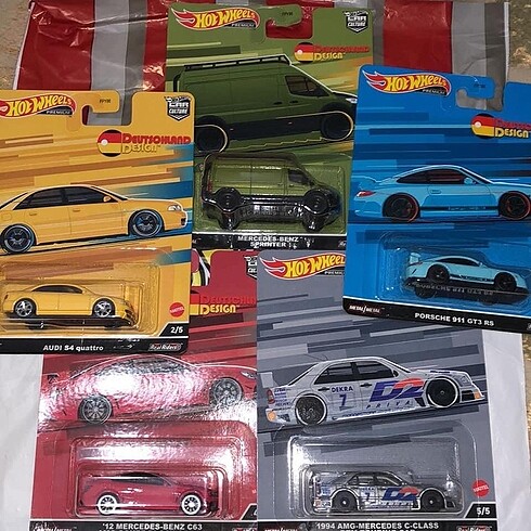 Hot Wheels alman set