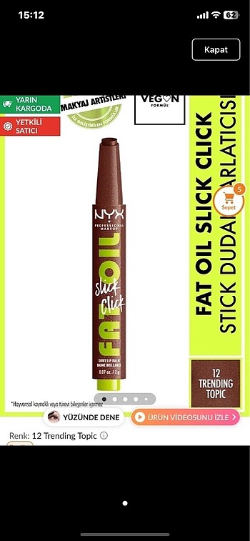 NYX Fat Oil Slick Click 12 Trending Topic