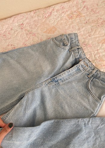 Defacto Bol Kesim Midi Denim Kadın Kot Pantolon