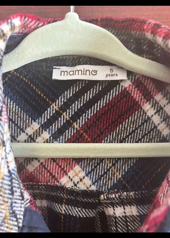 Mamino Ekose Çocuk Gömlek - Görsel 2