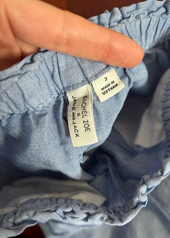 Kız Çocuk Kısa Kollu Dantel Detaylı Takım - Görsel 2