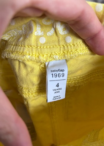 Gap Sarı Puantiyeli Kız Pantolonu - Görsel 2