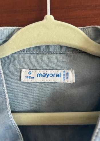 Mayoral Uzun Kollu Denim Gömlek - Görsel 2
