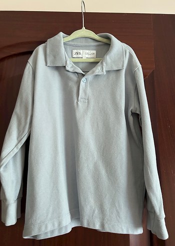 Zara Erkek Çocuk Uzun Kollu Polo Tişört - Görsel 2