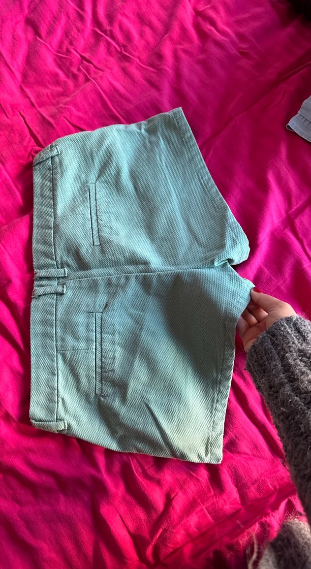 Yeşil Mini Kadın Şort - Görsel 3