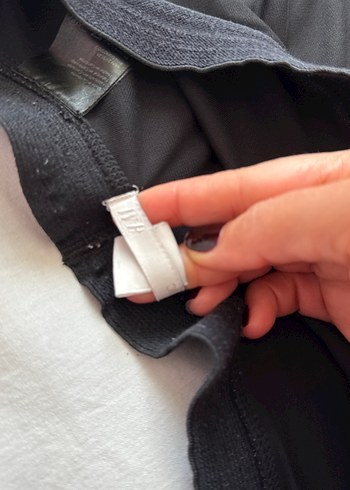 Drapeli Siyah Mini Kadın şort Etek - Görsel 3