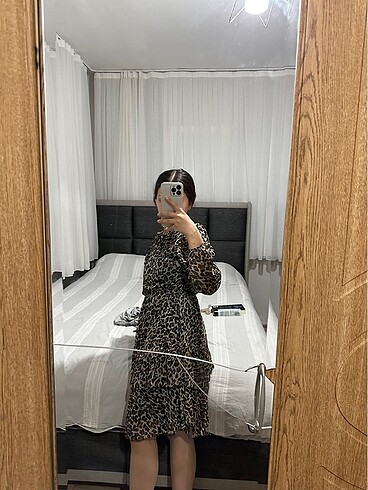 Trendyol & Milla Leopar Desenli elbise