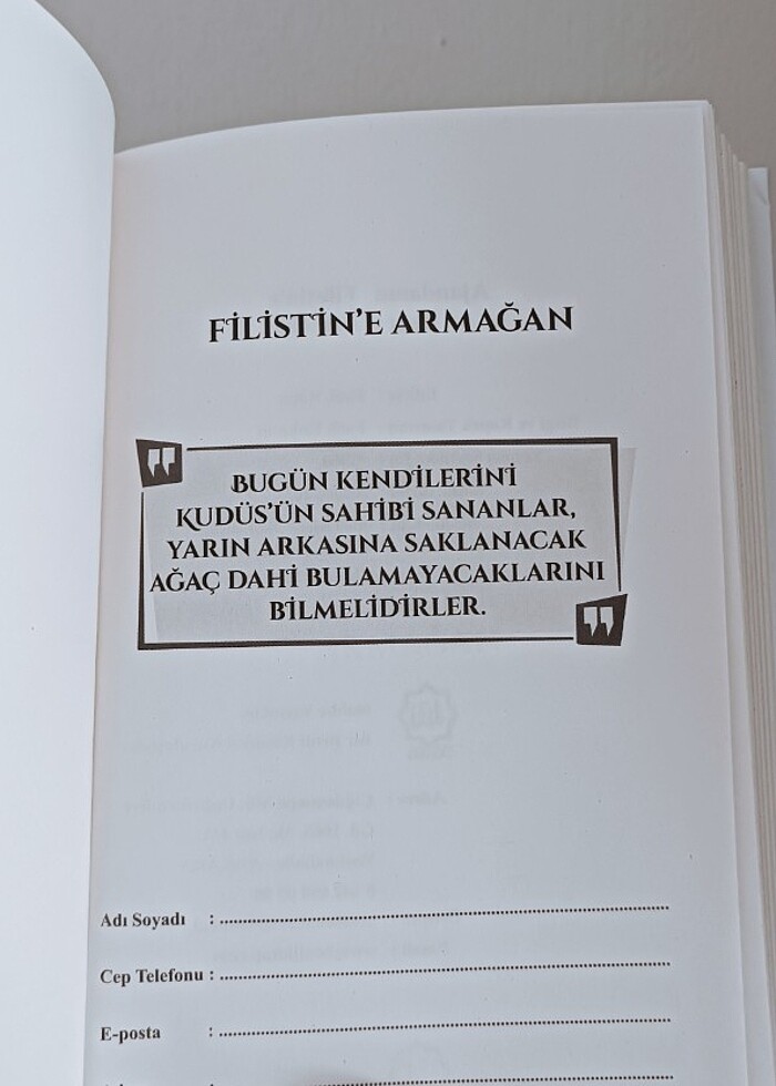 Ajanda Şeyh Ahmet Yasin - Görsel 4