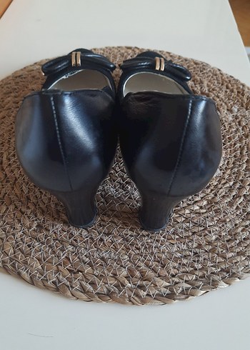 Siyah Süet 39 numara derimod - Görsel 3