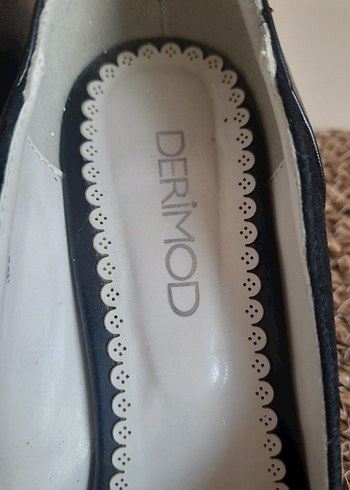 Siyah Süet 39 numara derimod - Görsel 6