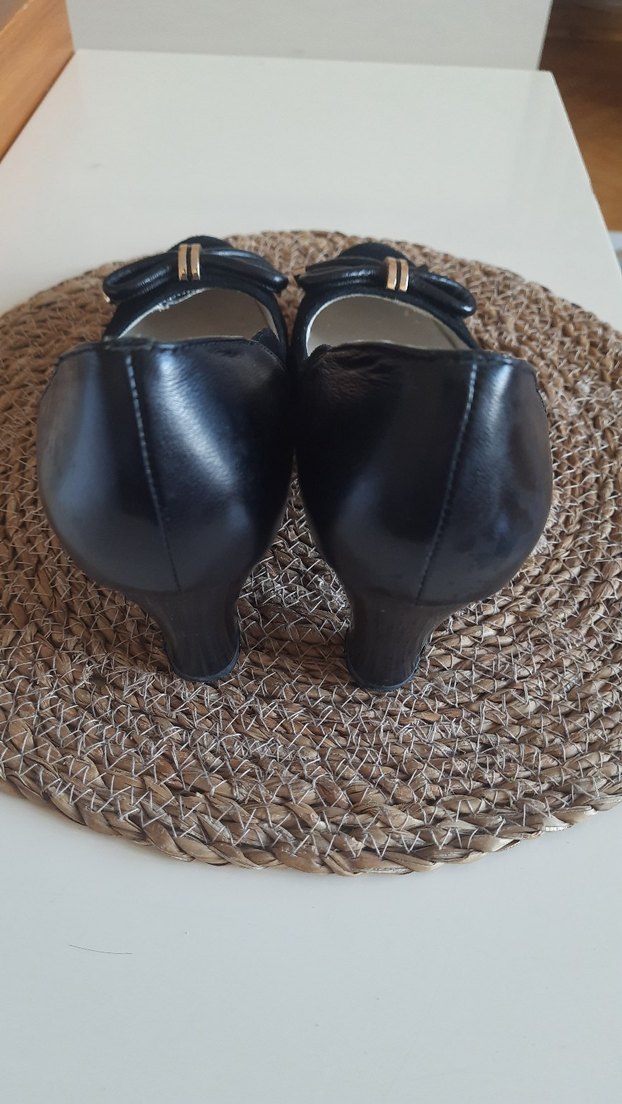 Siyah Süet 39 numara derimod - Görsel 3