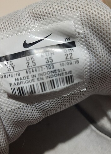 35 Beden NIKE ORJINAL 35 NUMARA