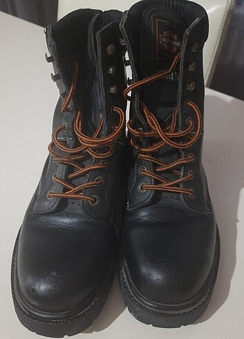 38 Beden siyah Renk HARLEY DAVİDSON steel TOE modeli 38 NUMARA