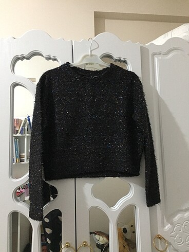 H&M H&M parlak triko