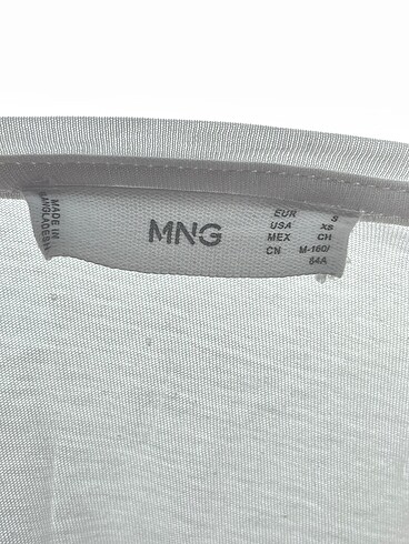 xs Beden beyaz Renk Mango T-shirt %70 İndirimli.