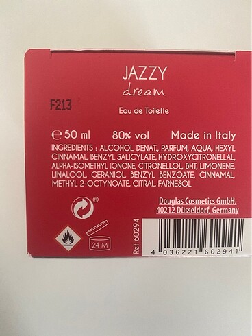 Beden Renk Douglas Jazzy Dream Parfüm 50 ml Edt