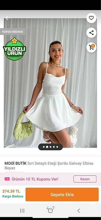 l Beden beyaz Renk Mooi butik tulum