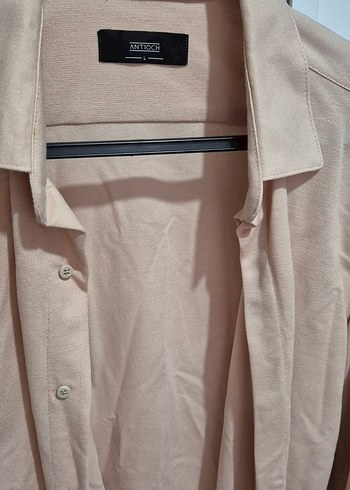 Düğmeli Bej Midi Hamile Kaban - Ana görsel