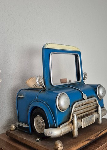 Araba şeklinde çerçeve süs biblo ayna kısmı fotoğrflık - Görsel 3