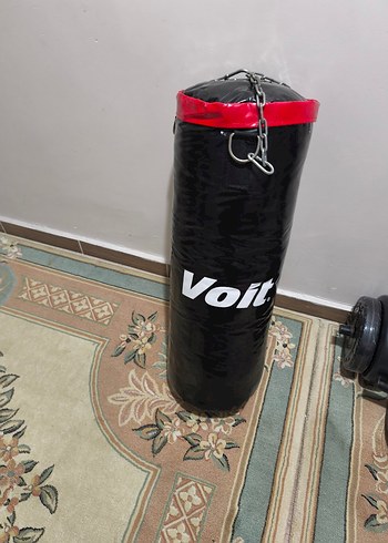 Voil Erkek Boks Çantası Siyah Velcro