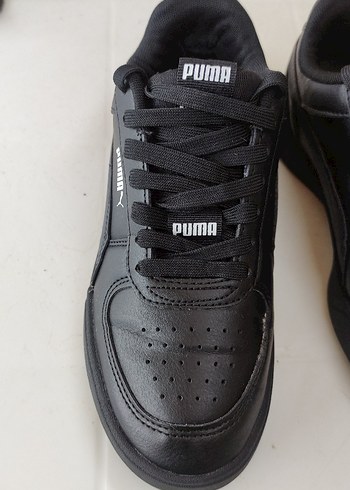Puma Siyah Bağcıklı Kadın Spor Ayakkabı