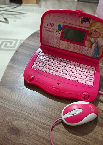 Pembe Eğitici Oyuncak Laptop - Görsel 3