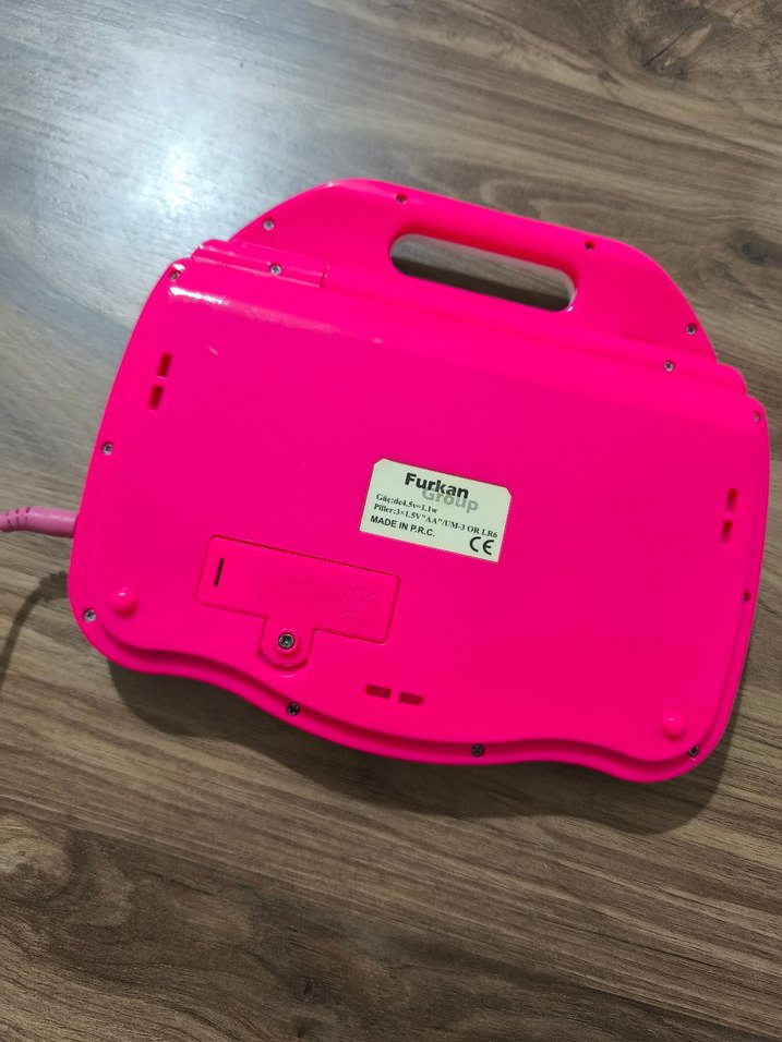 Pembe Eğitici Oyuncak Laptop - Görsel 5
