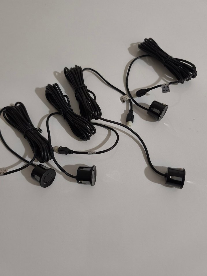 Siyah Koaksiyel Kablo ve Sensörler - Görsel 2