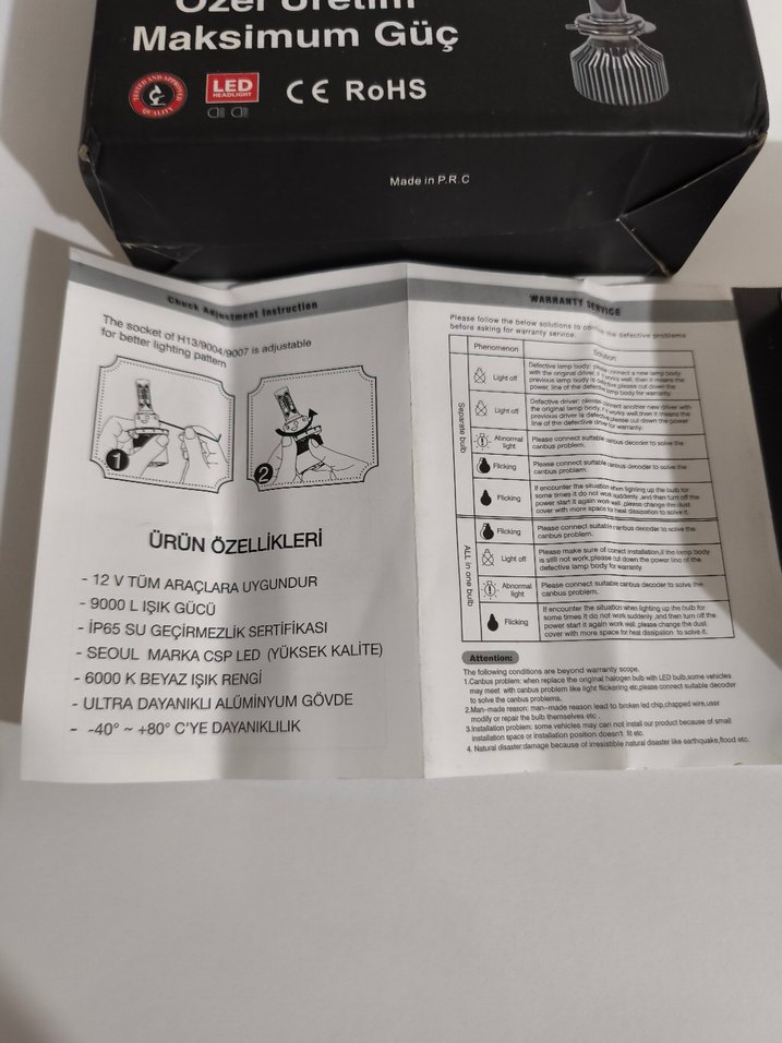 X-treme PLUS LED Far Ampulu - Görsel 5