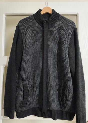 içi astarlı erkek hırkası - Görsel 2