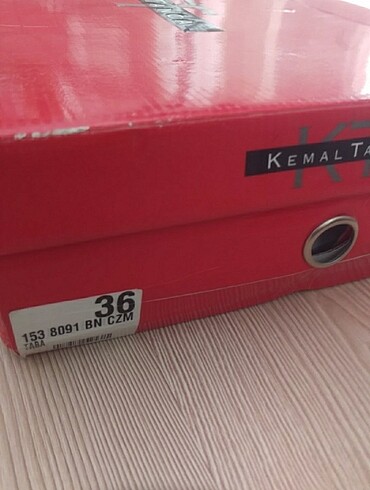 Kemal Tanca Kemal tanca 36 numara taba kadın çizme/bot hakiki deri