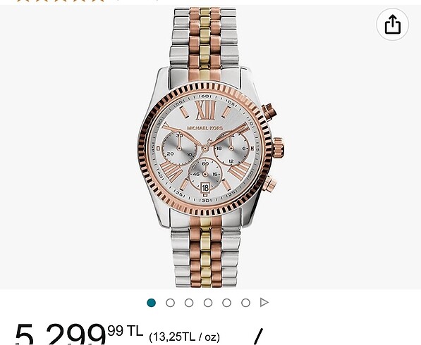 Michael Kors Mıchael cors orjinal saat