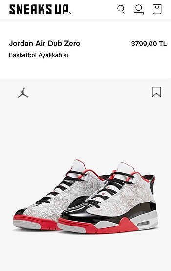 Orijinal Jordan basketbol ayakkabısı