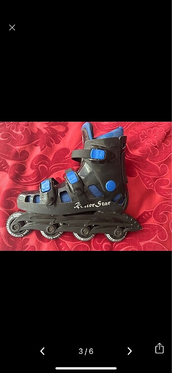 Beden In-line roller star paten 36 numara