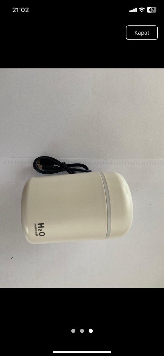 Beyaz renkli hava temizleyici ve nemlendirici - Görsel 2