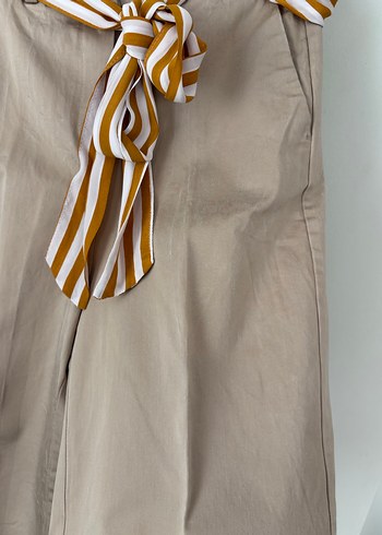 İPEKYOL BEJ KEMERLİ PANTOLON - Görsel 4