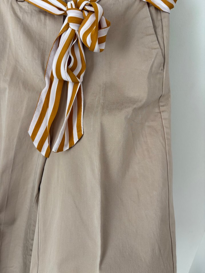 İPEKYOL BEJ KEMERLİ PANTOLON - Görsel 4