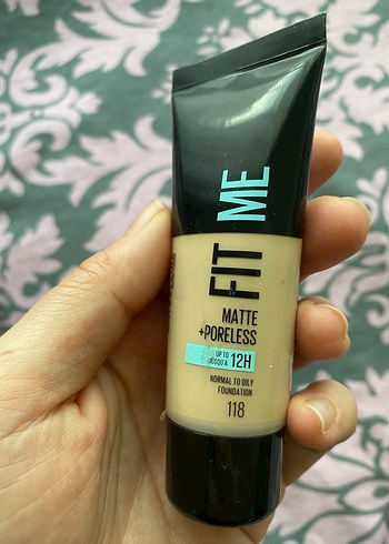 Maybelline Fit Me Mat Fondöten 118 - Görsel 2