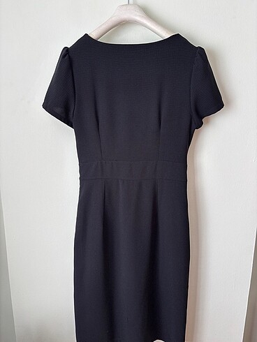 SİYAH OFİS ELBİSE - Görsel 6