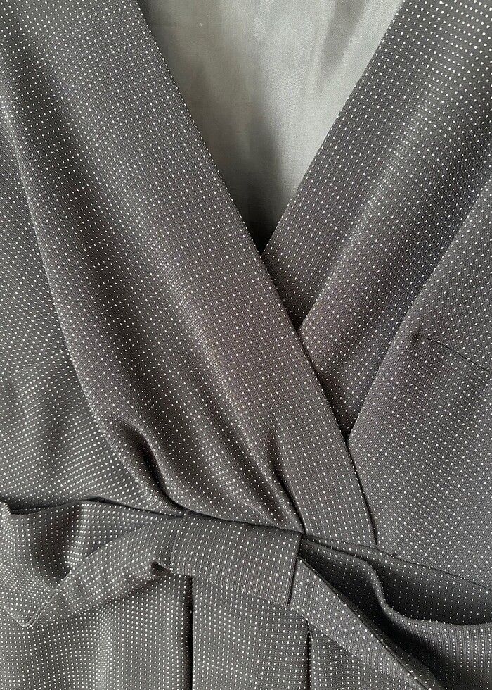 SİYAH OFİS ELBİSE - Görsel 5